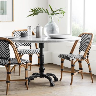 La Coupole Round Iron Bistro Table (42
