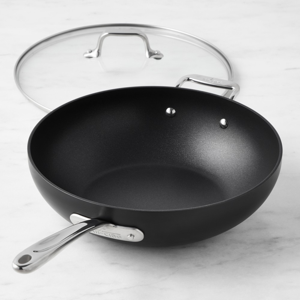 All-Clad HA1 Expert Hard Anodized Nonstick Covered Chef's Pan, 12