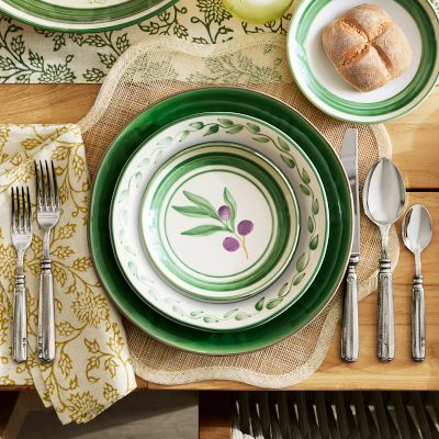 Provençal Garden Appetizer Plates, Set of 4