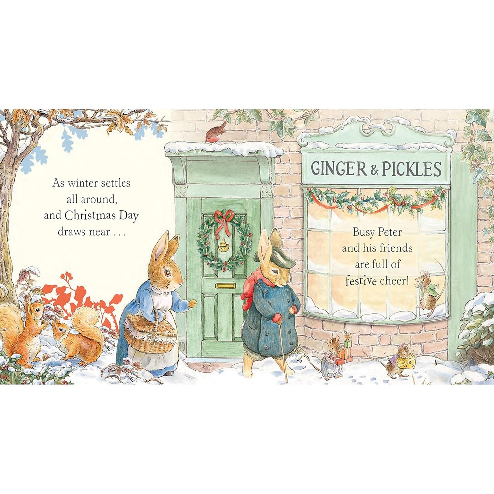 Beatrix Potter: Peter Rabbit: Merry Christmas, Peter! (A Lift-the-Flap Book)