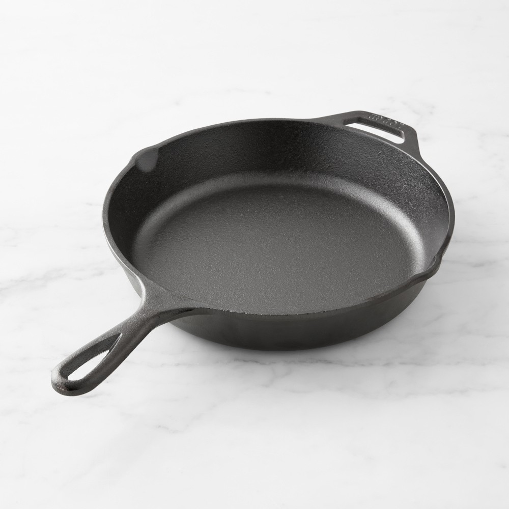 Lodge Seasoned Cast Iron Sugar Skull Skillet, 10 1/4