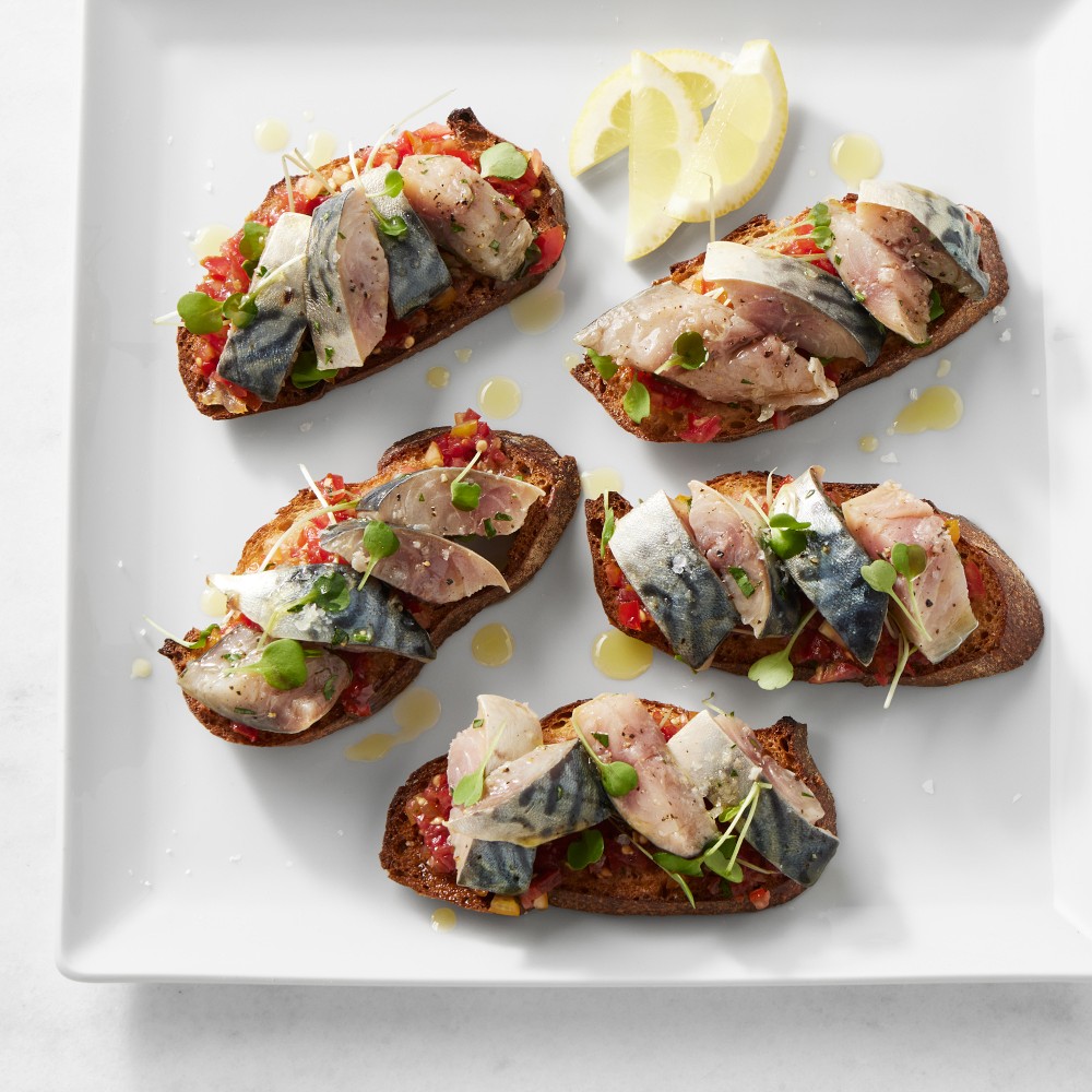 Whole Smoked Mackerel, Set of 4, 13oz