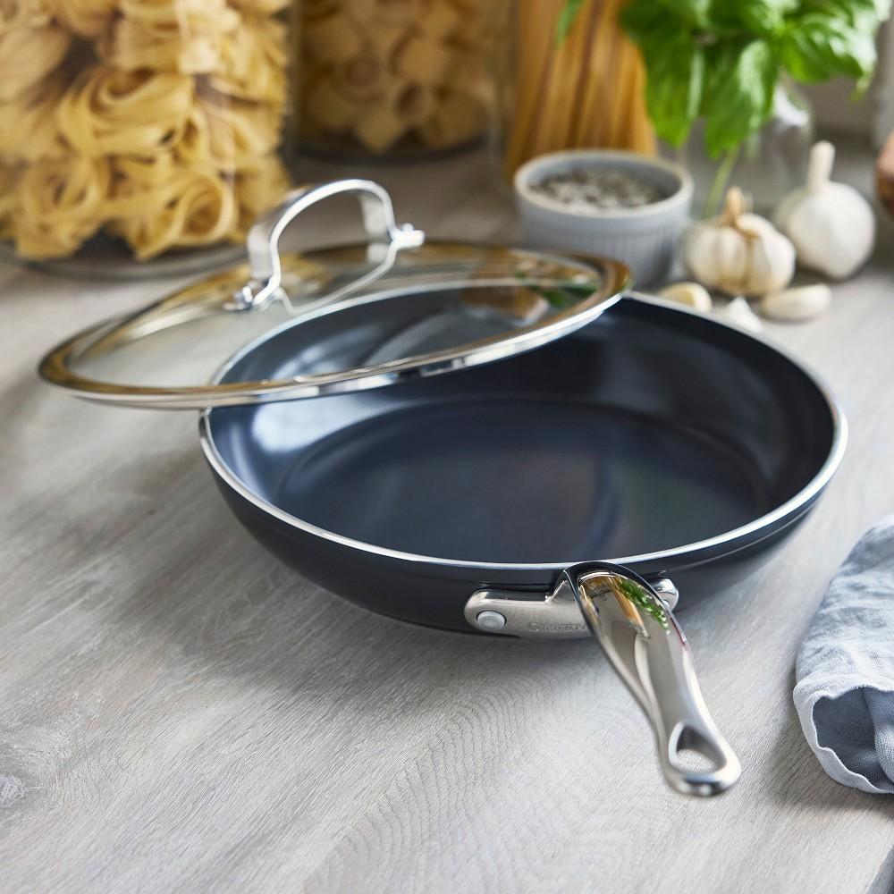GreenPan™ Premiere Max Hard Anodized Ceramic Nonstick Covered Fry Pan