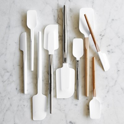 Williams Sonoma Silicone Mini Spatula & Spoonula with Stainless-Steel Handle