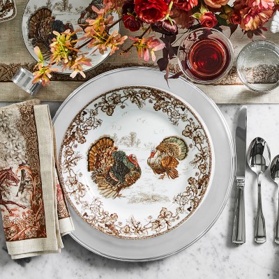 Plymouth Turkey 16-Piece Dinnerware Set