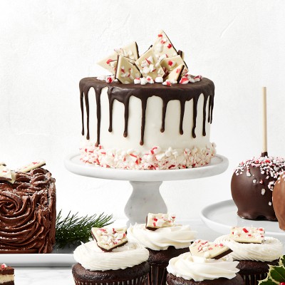 Williams Sonoma Peppermint Bark Cake, Serves 8-10