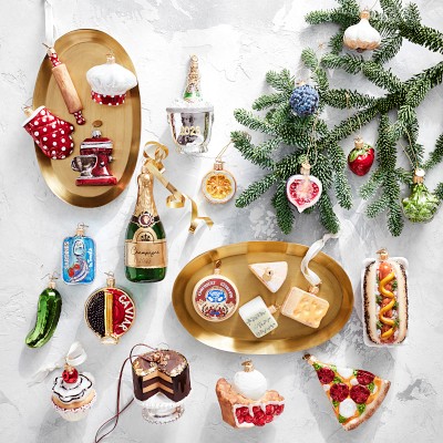 Baking Essentials Glass Ornaments, Set of 4