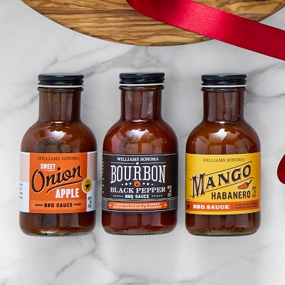 Williams Sonoma BBQ Sauce Gift Set, Sweet, Spicy & Smoky