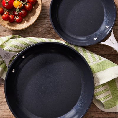 Le Creuset Ceramic Nonstick Fry Pan Set, 8