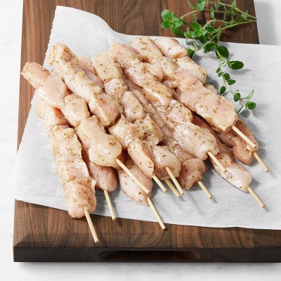 Mediterranean Marinated Chicken Skewers, Set of 12