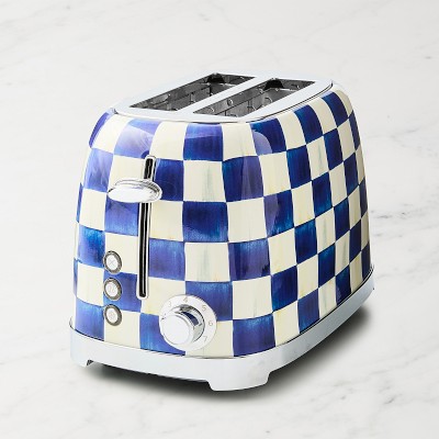 MacKenzie-Childs Royal Check 2-Slice Toaster