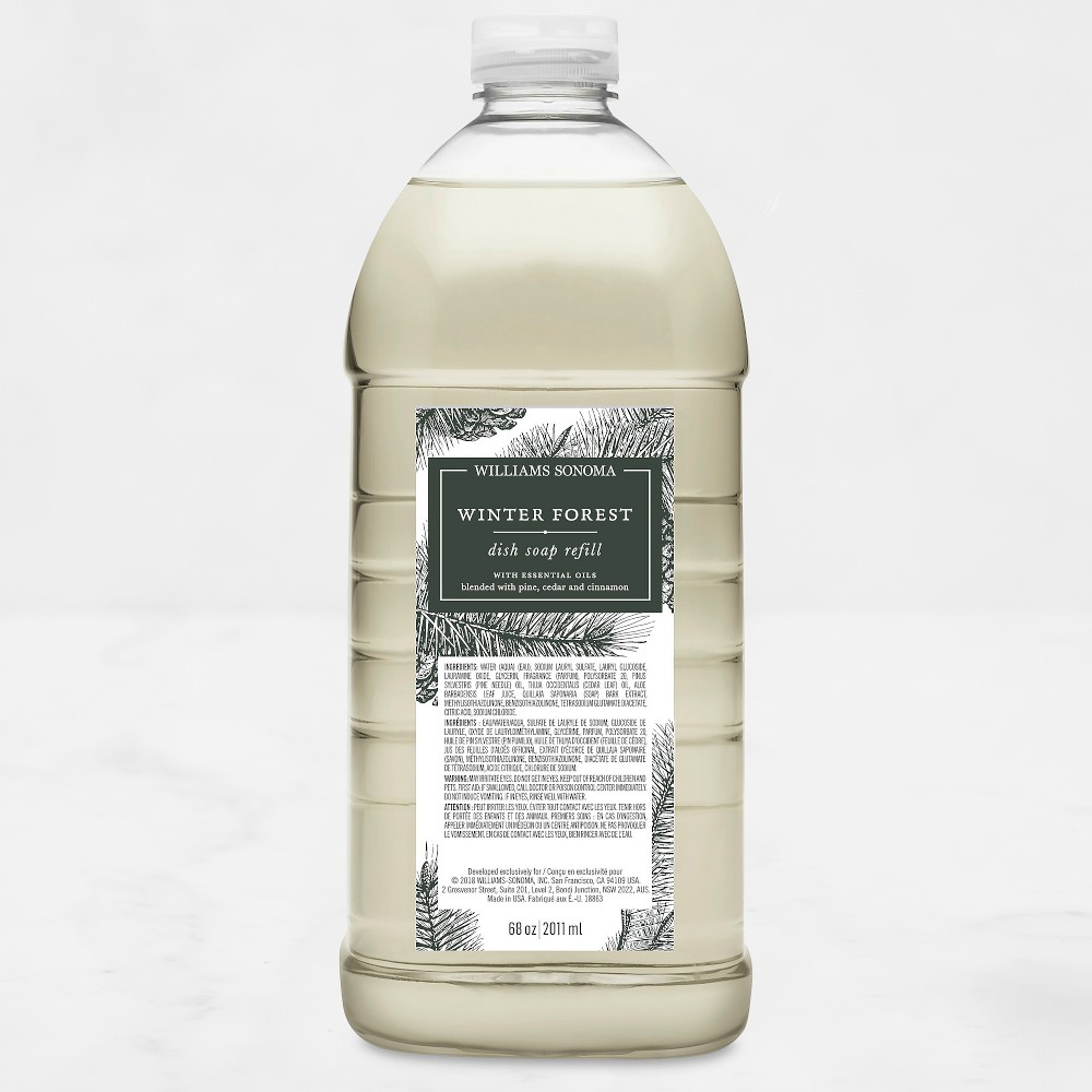 Williams Sonoma Winter Forest Dish Soap Refill, 68oz.