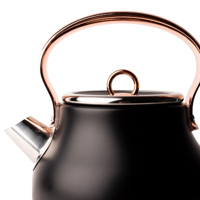 Haden Heritage Stainless-Steel Electric Cordless Kettle, 1.7-L