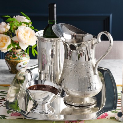 Heirloom Silver Wine Chiller
