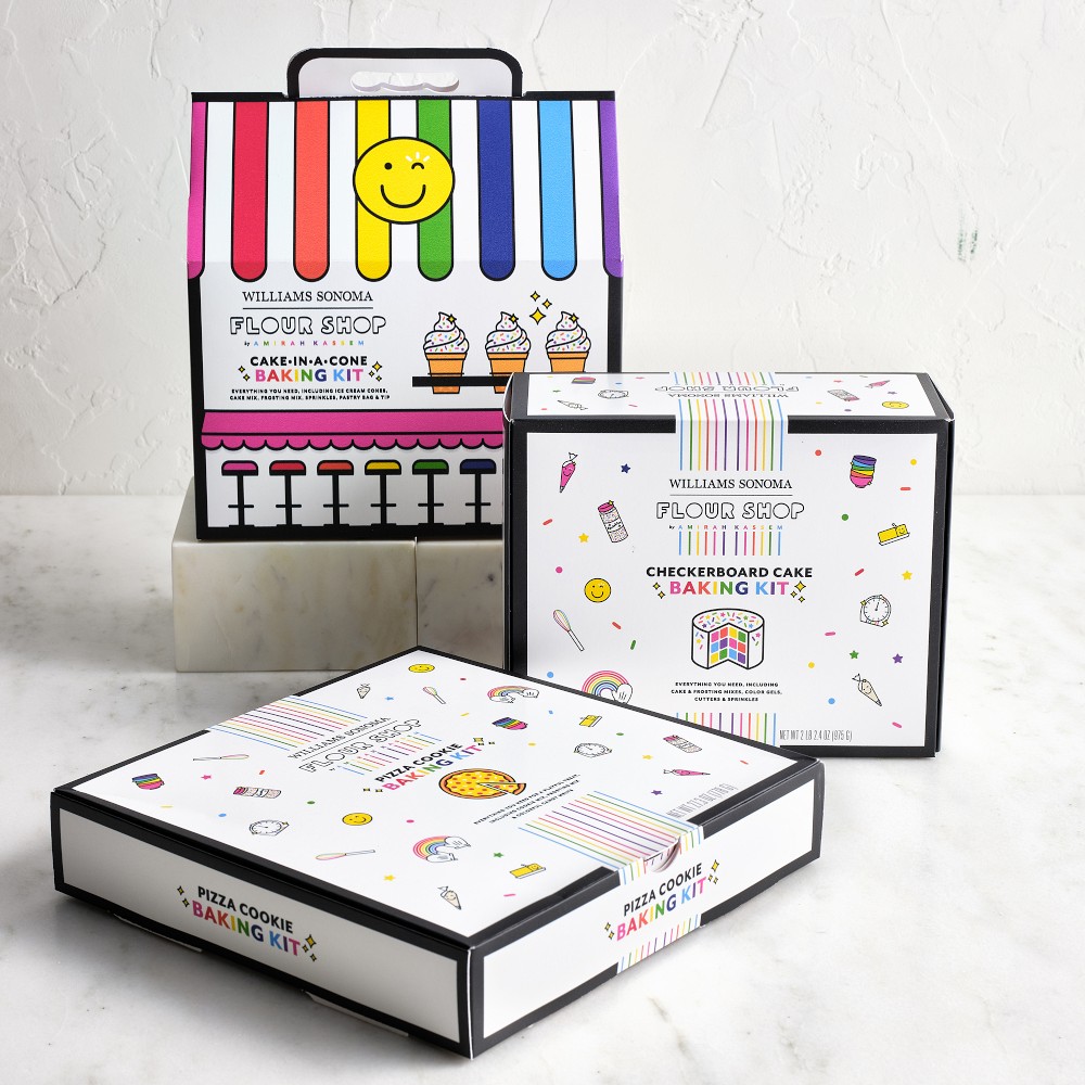 Flour Shop x Williams Sonoma Ice Cream Cone Cake Kit