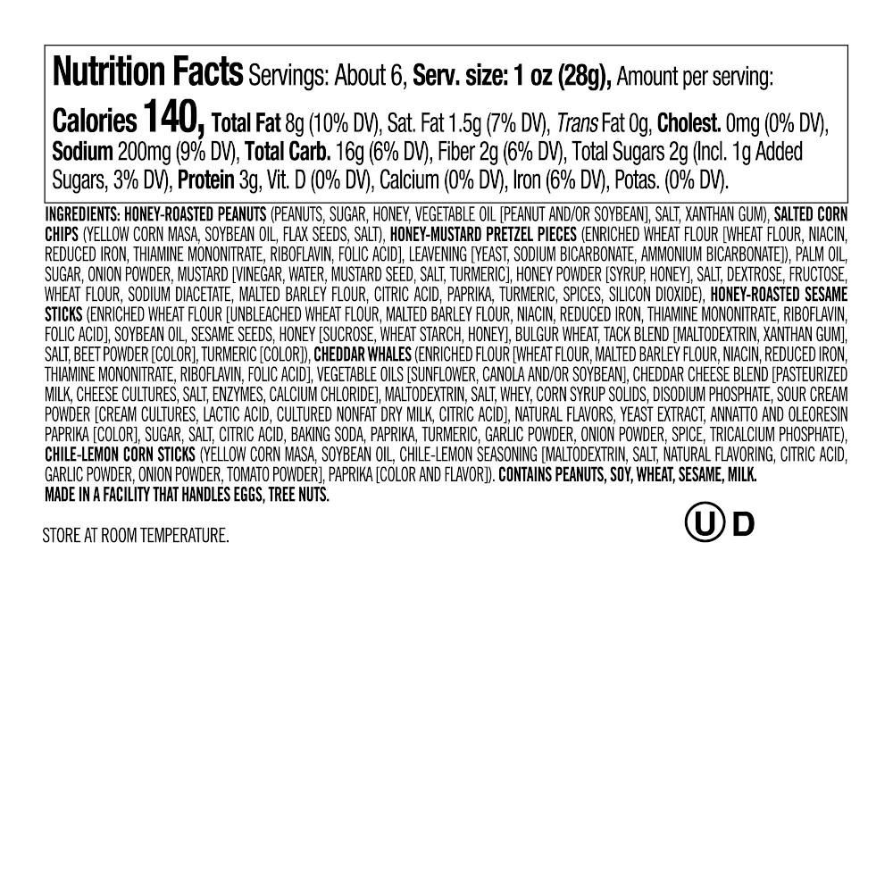 Williams Sonoma Savory Snack Mix, Honey & Cheddar