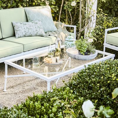 Bridgehampton Outdoor Coffee Table, White (54
