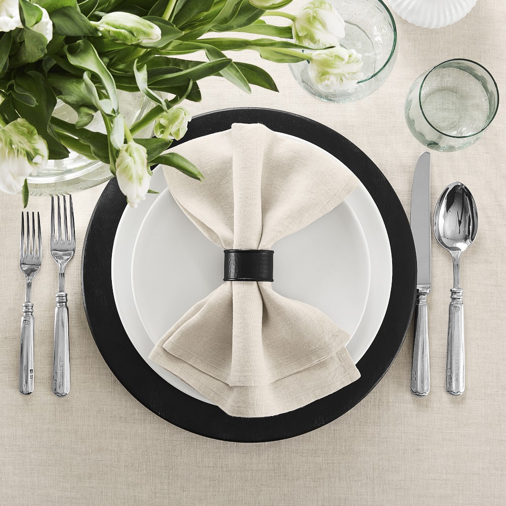Italian Washed Linen Napkins