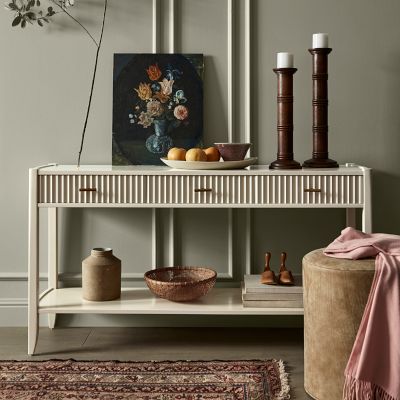 Lewis 3-Drawer Open Console Table (60