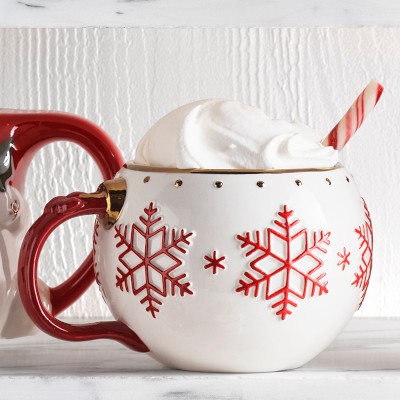 'Twas the Night Before Christmas Figural Ornament Mugs