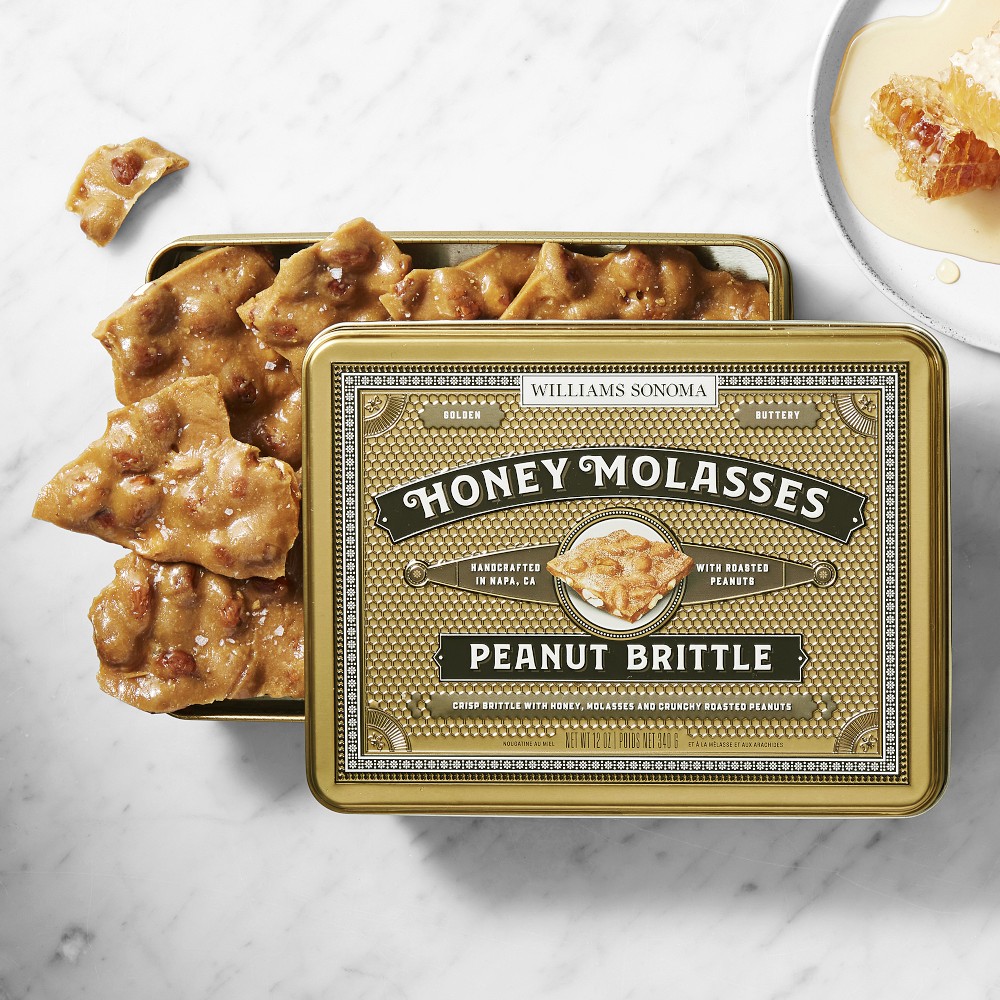Williams Sonoma Honey Molasses Peanut Brittle