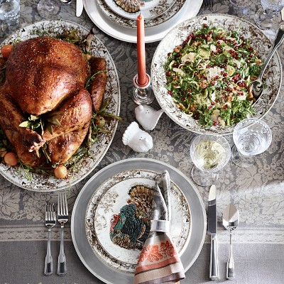 Plymouth Classic Turkey Serving Bowl