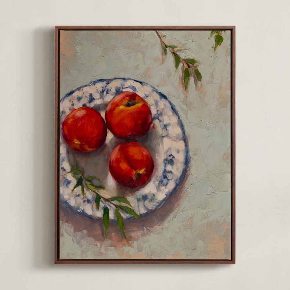 Fruit on a Plate No.1 Limited Edition Kitchen Art by Minted