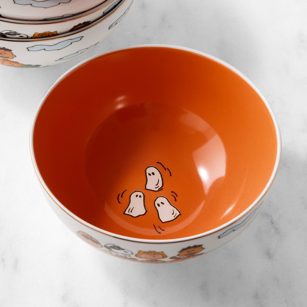 PEANUTS™ x Williams Sonoma The Great Pumpkin Cereal Bowls, Set of 4