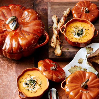 Staub Stoneware Pumpkin Cocotte