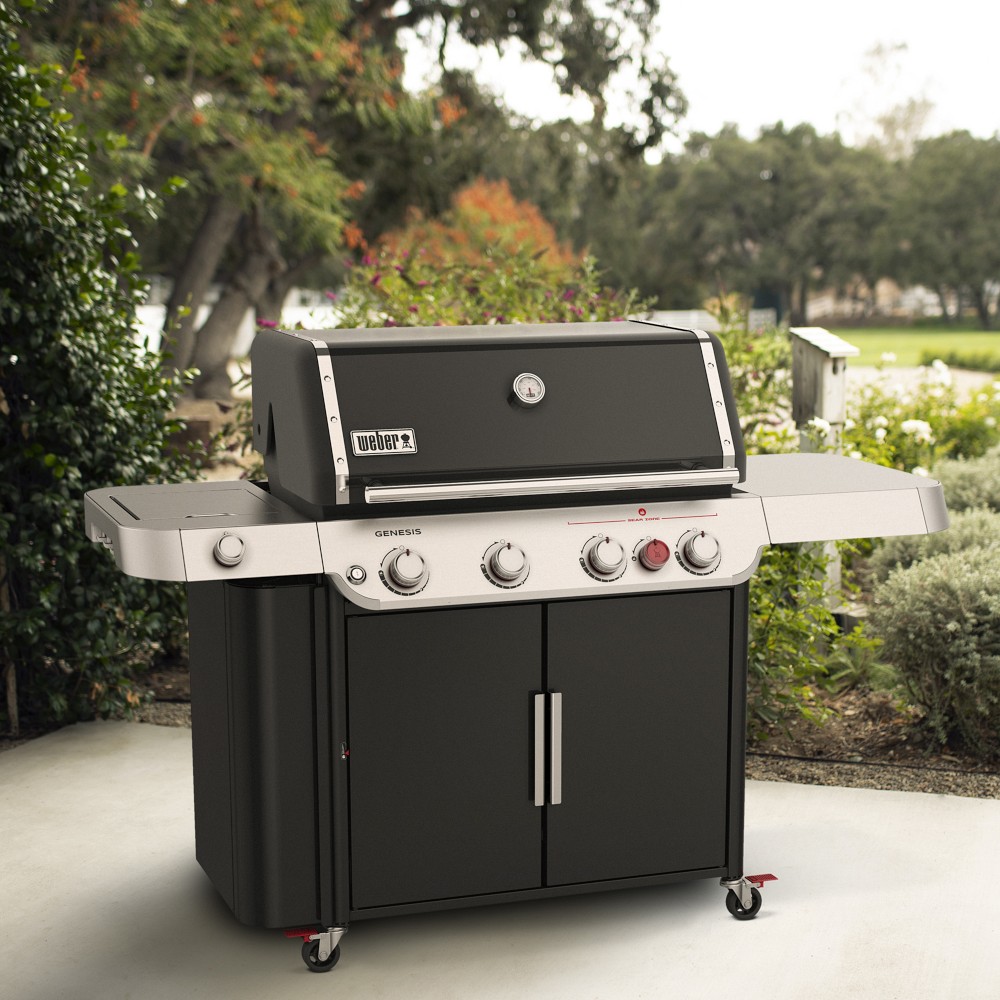 Weber Genesis E-435 Liquid Propane Gas Grill & Grill Cover