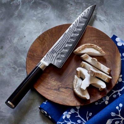 Shun Classic Hollow-Ground Asian Chef's Knife, 7