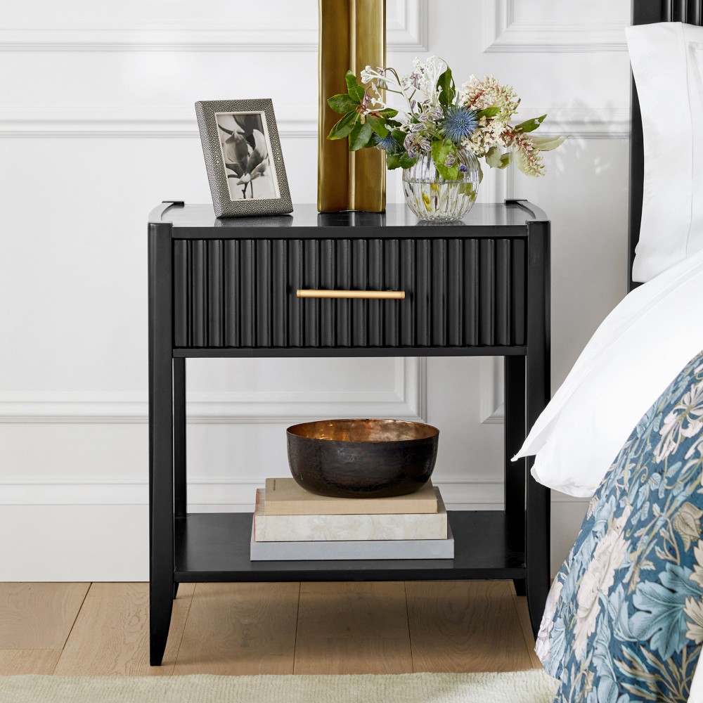 Lewis 1-Drawer Nightstand (26