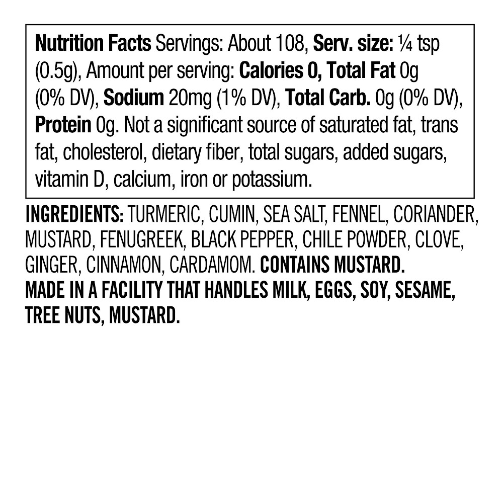 Williams Sonoma Spice, Madras Curry Powder