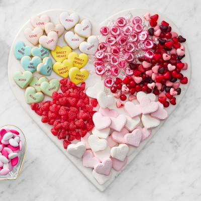 Williams Sonoma Heart Hard Candies