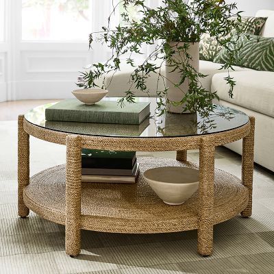 Point Reyes Open Round Coffee Table (36