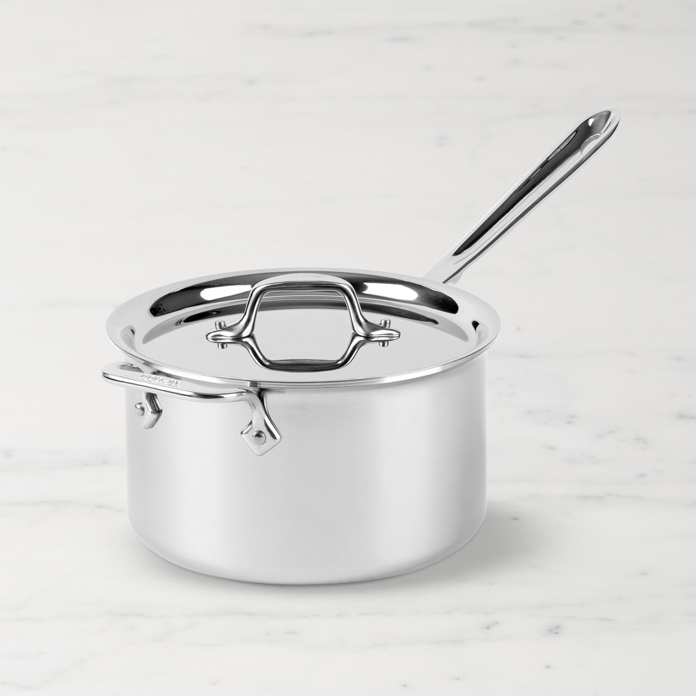 All-Clad Stainless-Steel Saucepans