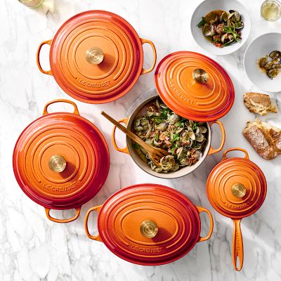Le Creuset Flamme Dorée Collection