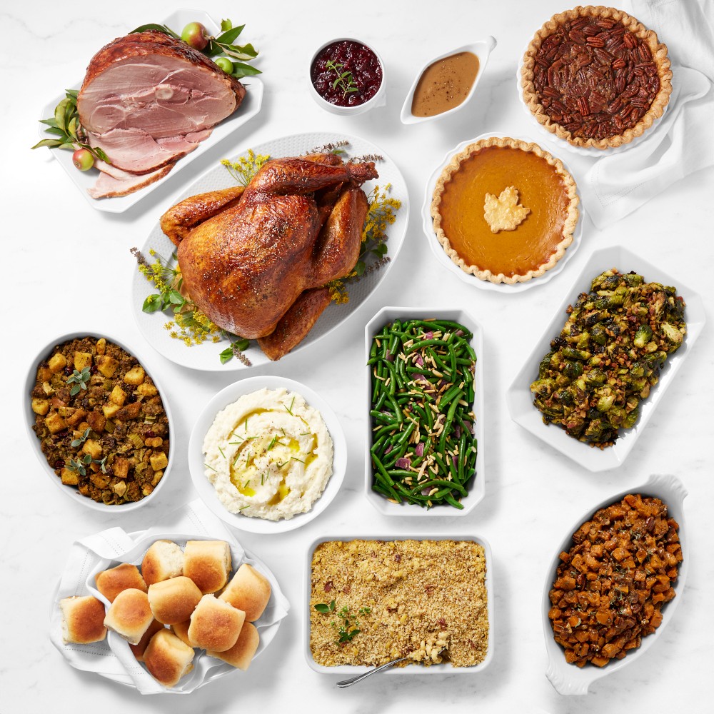 Williams Sonoma Ultimate Ham & Turkey Thanksgiving Dinner, Serves 12