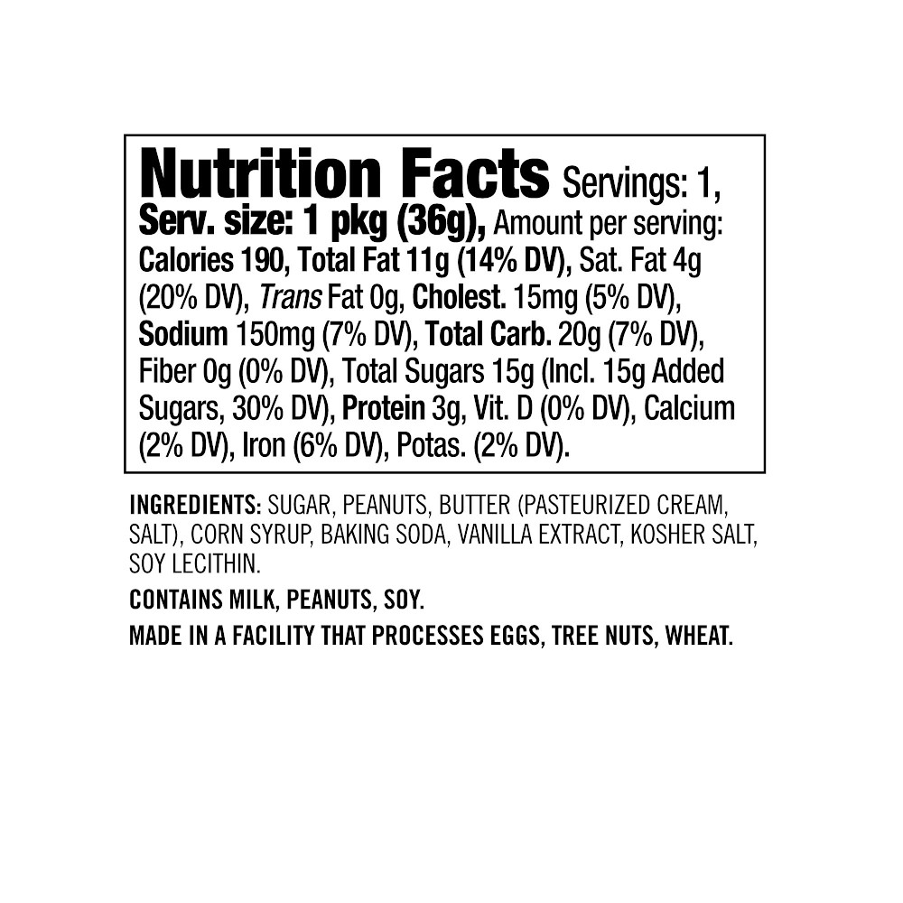 Williams Sonoma Classic Salted Peanut Brittle Bites, Set of 4