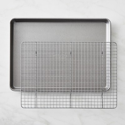 USA Pan Nonstick Half Sheet with Cooling Rack