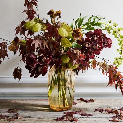 Primula Oval Glass Vase