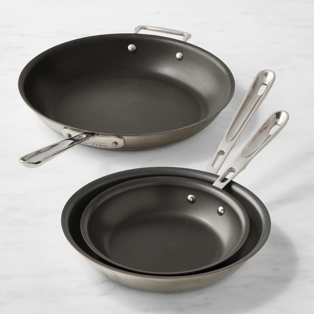 All-Clad Copper Core® Pro Nonstick 3-Piece Fry Pan Set