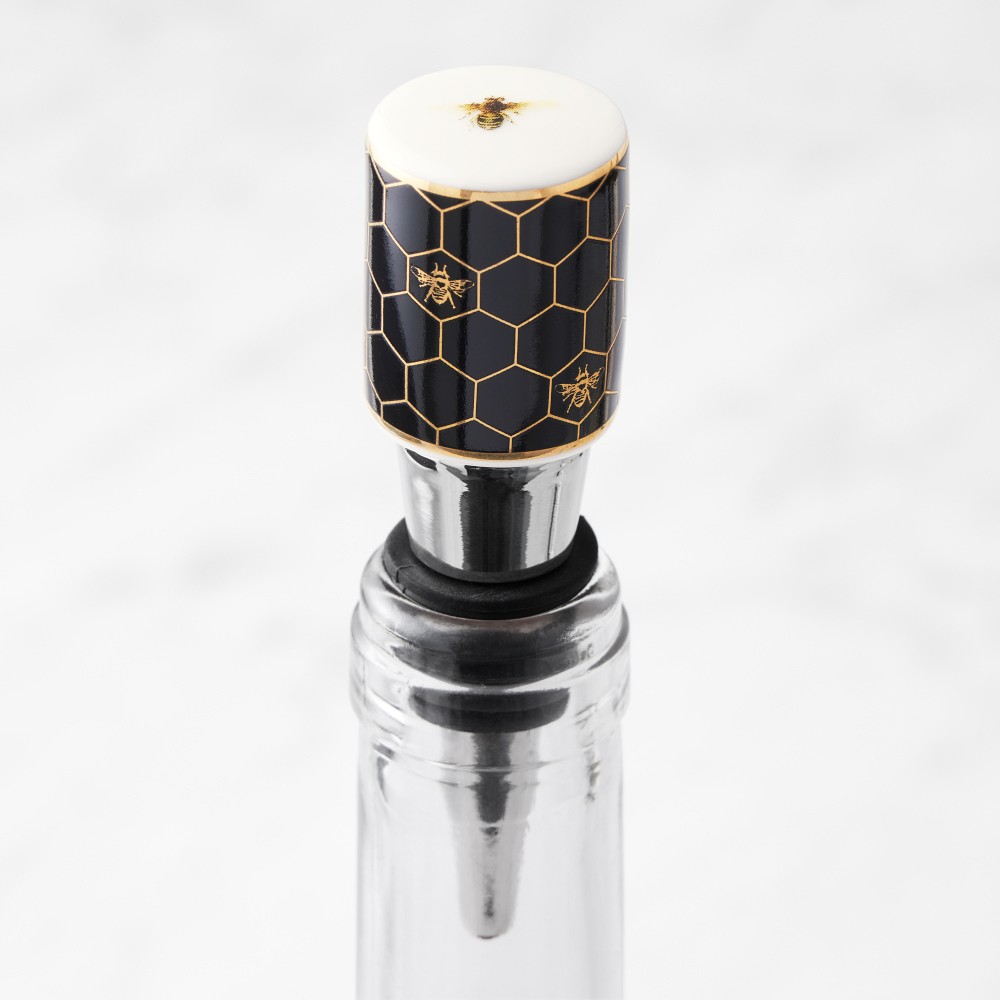Williams Sonoma Honeycomb Wine Stoppers, Set of 3