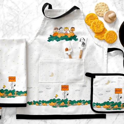 PEANUTS™ x Williams Sonoma Halloween Great Pumpkin Oven Mitt & Potholder Set