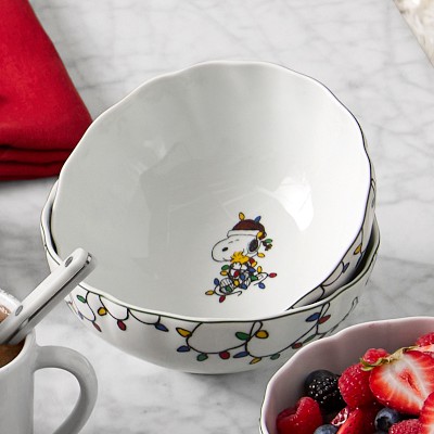 PEANUTS™ x Williams Sonoma Charlie Brown Christmas Cereal Bowls, Set of 4