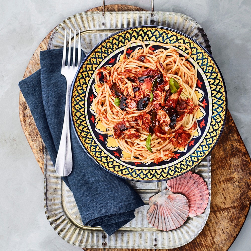 Sicily Ceramic Pasta Bowls