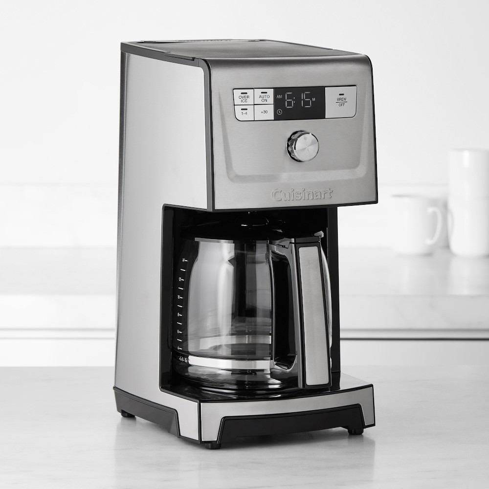 Cuisinart PerfecTemp Programmable Coffee Maker with Glass Carafe & Over Ice, 14-cup