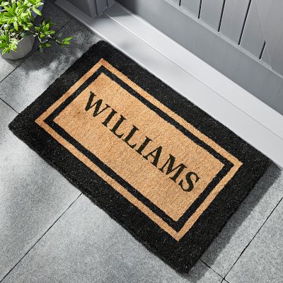 Double Border Doormat
