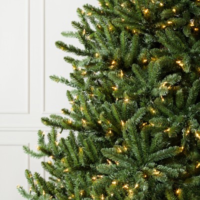 Balsam Hill Traditional Colorado Green Pre-Lit Spruce, 6.5'-9'