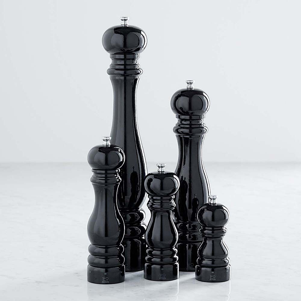 Peugeot Paris U Select Black Laquer Salt & Pepper Mills, 12